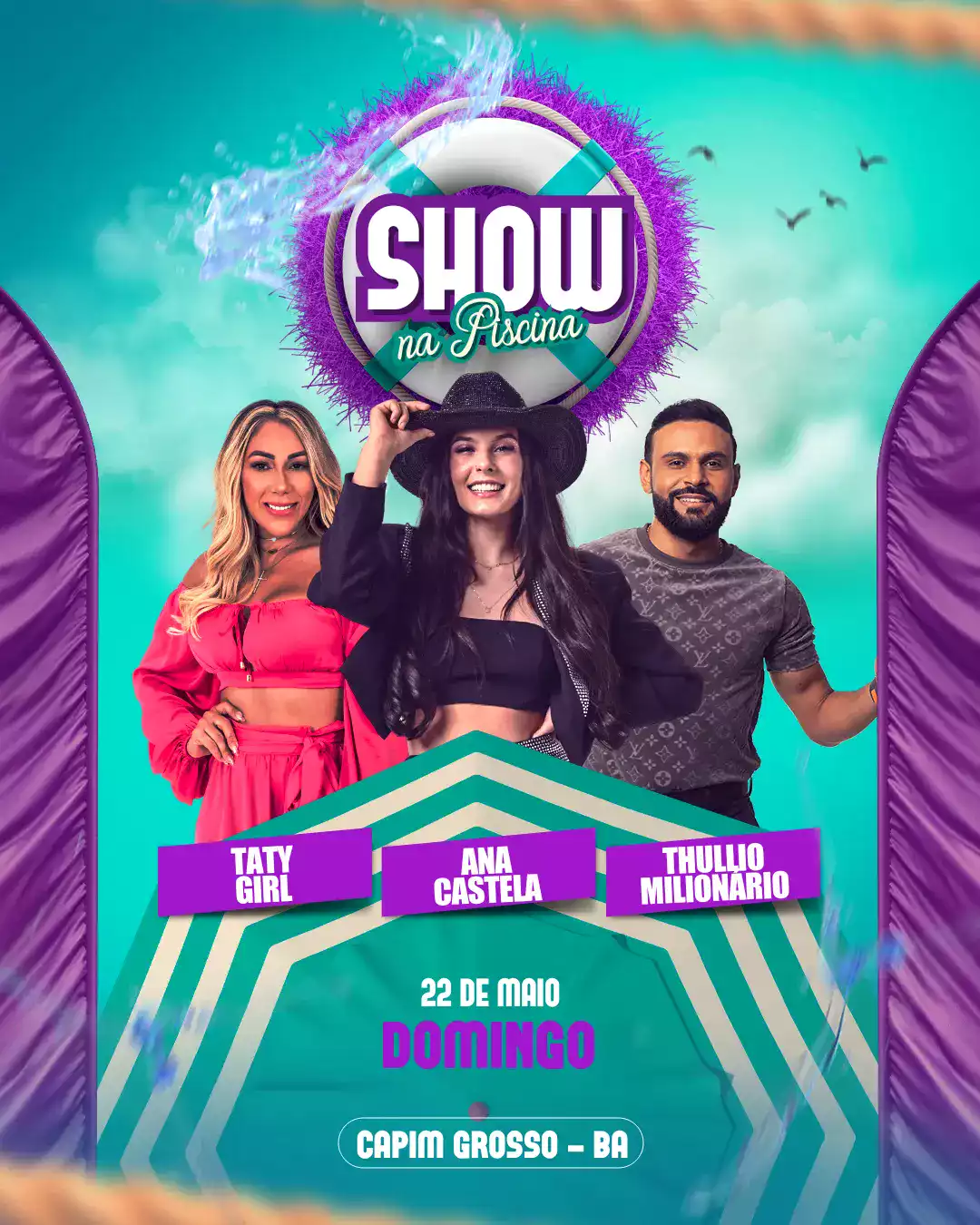 Flyer Show e Evento
