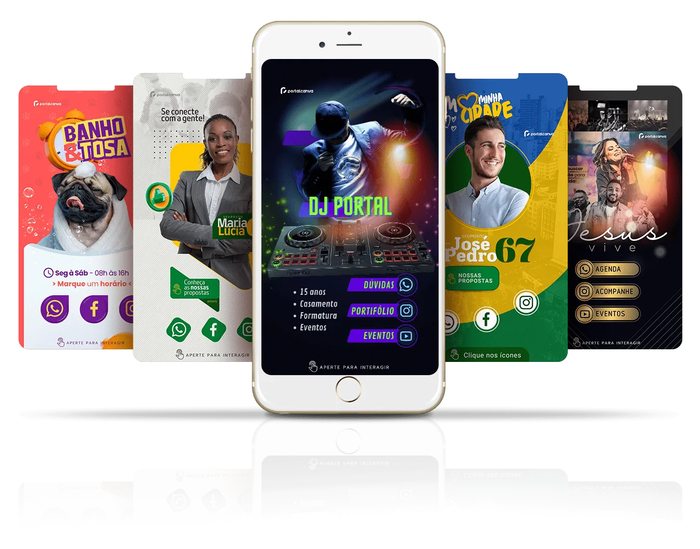 Cartões Interativos