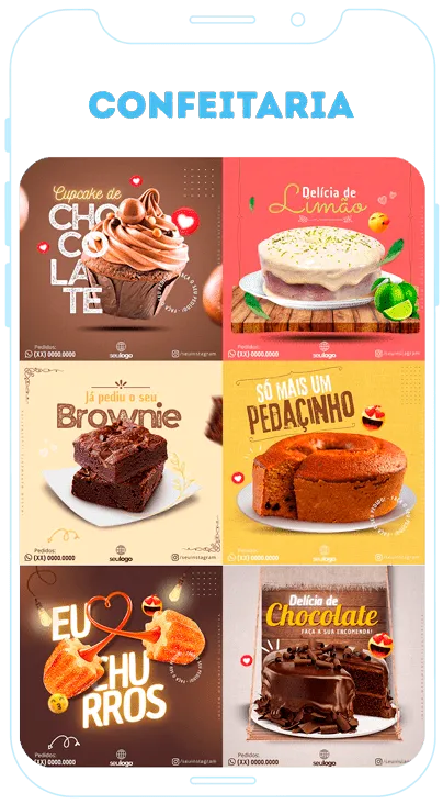 Artes para Confeitaria